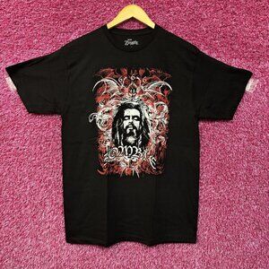 Rob Zombie 666 Black Graphic T-Shirt XL